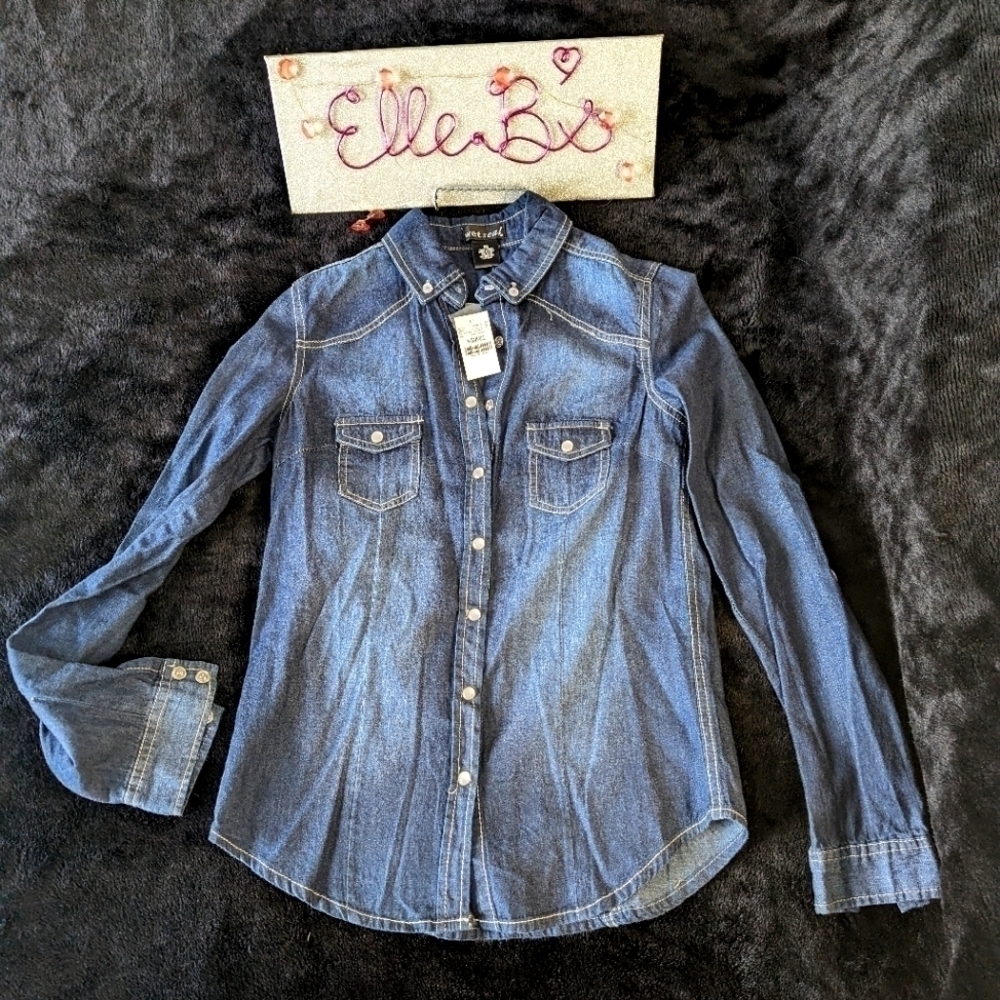 Denim Button Down